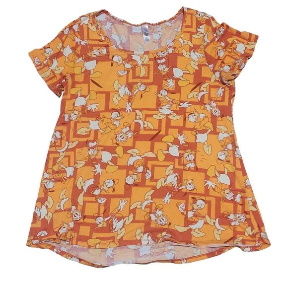 Lularoe x Disney donald duck top - Picture 1 of 4